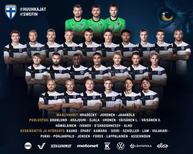 芬兰公布31人预选名单：普基冲击利特马宁进球纪录